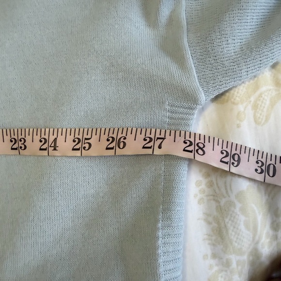 MerSea Womens Oversized Catalina Knit Sweater One Size P Blue Pockets Minimalist - Picture 10 of 11